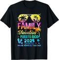 100% Cotton Family Vacation 2025 Puerto Rico Matching Memories Together T-Shirt Hoodie, Sweatshirt | GrindPrints.com