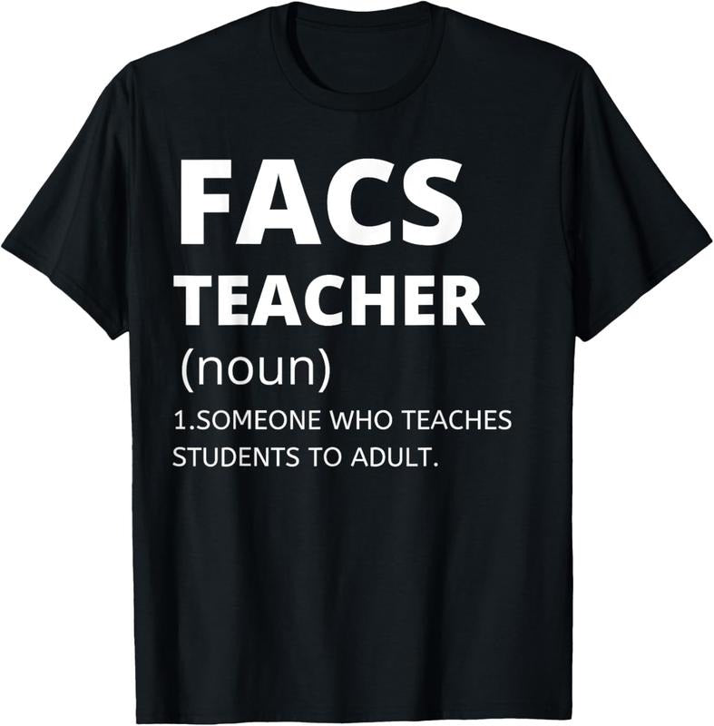 100% Cotton Family Consumer Science Teacher Funny FACS Teacher T-Shirts, Hoodie, Sweatshirt