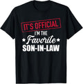 100% Cotton Favorite son-in-law from mother-in-law or father-in-law T-Shirt Hoodie, Sweatshirt | GrindPrints.com