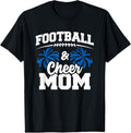 100% Cotton Football Cheer Mom High School Cheerleader Cheerleading T-Shirts, Hoodie, Sweatshirt