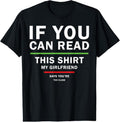 100% Cotton Fun Sarcastic T-Shirt for Boyfriends from Girlfriends T-Shirt Hoodie, Sweatshirt | GrindPrints.com