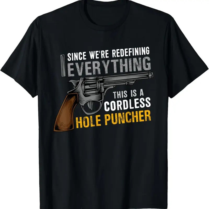 100% Cotton Funny  Enthusiast USA ,This Is A Cordless Hole Puncher T-Shirt Hoodie, Sweatshirt | GrindPrints.com