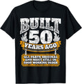 100% Cotton Funny 50th Birthday B-Day Gift Saying Age 50 Year Joke T-Shirt Hoodie, Sweatshirt | GrindPrints.com