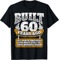 100% Cotton Funny 60th Birthday B-Day Gift Saying Age 60 Year Joke T-Shirt Hoodie, Sweatshirt | GrindPrints.com