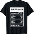 100% Cotton Funny Auntie Nephew Niece Aunt Week Auntie Facts Gift T-Shirt Hoodie, Sweatshirt | GrindPrints.com