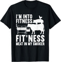 100% Cotton Funny BBQ Meat Smoking Art For Men Women Barbeque Griller T-Shirt Hoodie, Sweatshirt | GrindPrints.com