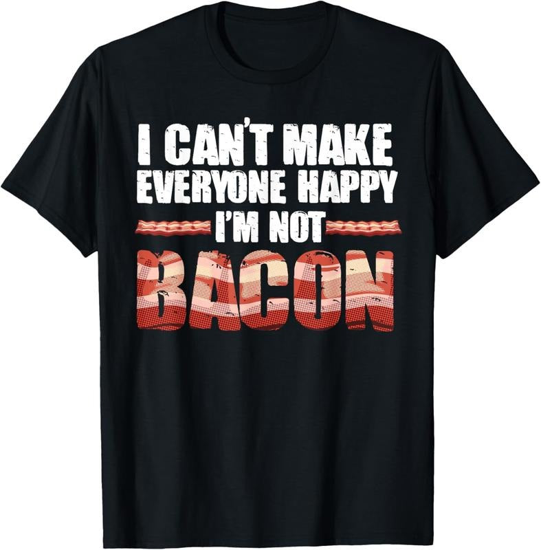 100% Cotton Funny Bacon Gift For Men Women Cool I'm Not Bacon Gag T-Shirt Hoodie, Sweatshirt | GrindPrints.com