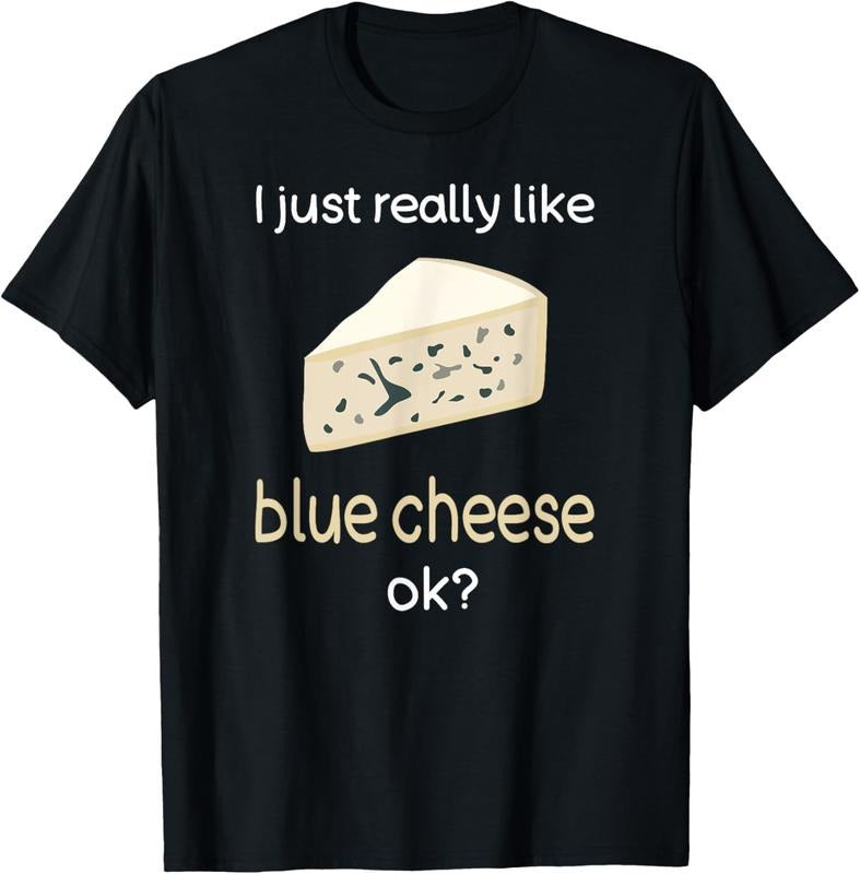 100% Cotton Funny Blue Cheese Lover Shirt Blue Cheese T-Shirt Hoodie, Sweatshirt | GrindPrints.com