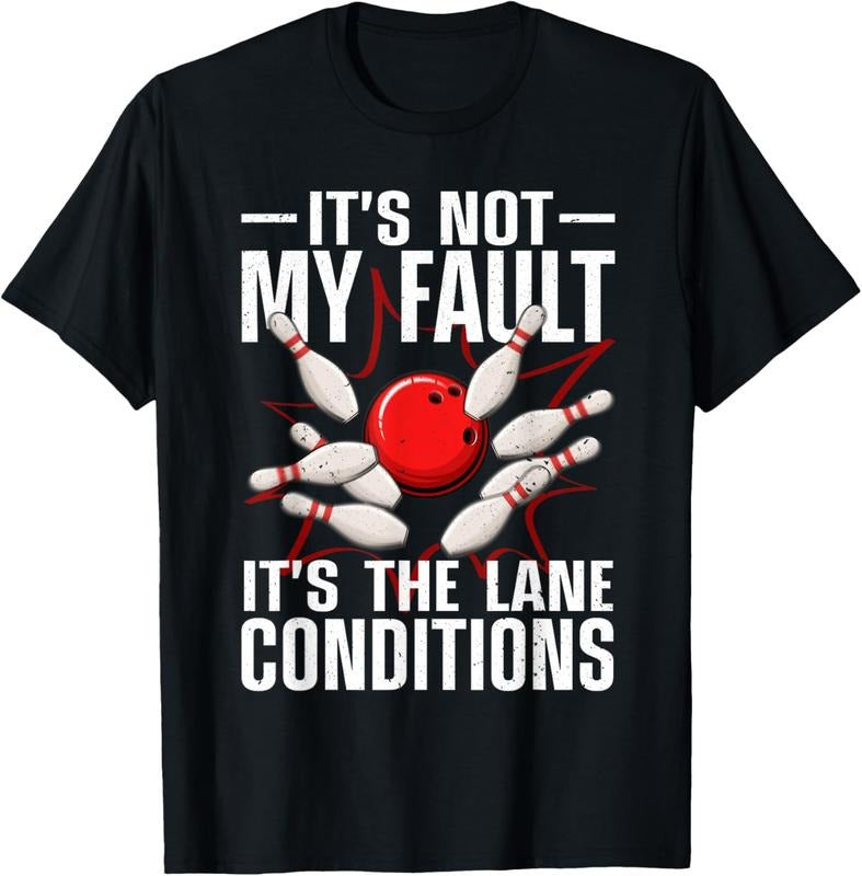100% Cotton Funny Bowling For Men Women Bowler Team Bowling Lane Spare T-Shirt Hoodie, Sweatshirt | GrindPrints.com
