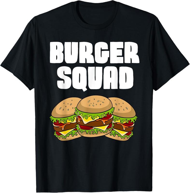 100% Cotton Funny Burger Art Hamburger Cheeseburger Lover T-Shirts, Hoodie, Sweatshirt