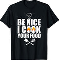 100% Cotton Funny Chef Art For Men Women Restaurant Cooking Food Lover T-Shirt Hoodie, Sweatshirt | GrindPrints.com
