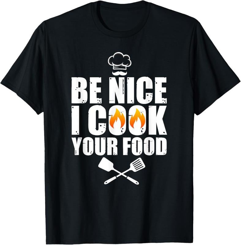 100% Cotton Funny Chef Art For Men Women Restaurant Cooking Food Lover T-Shirt Hoodie, Sweatshirt | GrindPrints.com