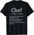 100% Cotton Funny Chef Definition Cooking Kitchen Gift: Mens & Womens T-Shirt Hoodie, Sweatshirt | GrindPrints.com