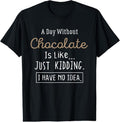 100% Cotton Funny Chocolate Lovers T-Shirt Cute TShirt Gift Shirt T-Shirt Hoodie, Sweatshirt | GrindPrints.com