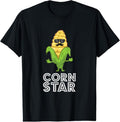 100% Cotton Funny Corn Star With Sunglasses Gift For Corn Farmer T-Shirt Hoodie, Sweatshirt | GrindPrints.com