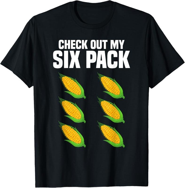 100% Cotton Funny Crop Corn Cob Corn Farmer Farming Corn Maize Men T-Shirt Hoodie, Sweatshirt | GrindPrints.com