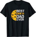 100% Cotton Funny Father's Day Pickleball - Best Dink'n Dad Ever - Funny T-Shirt Hoodie, Sweatshirt | GrindPrints.com