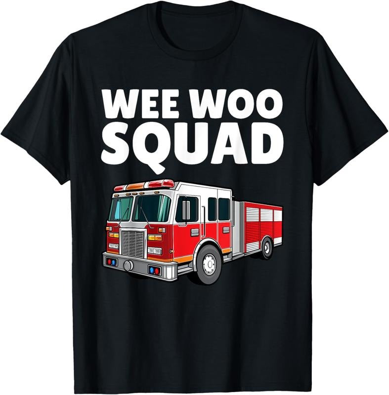 100% Cotton Funny Firefighter Art For Men Women Fire Truck Fireman T-Shirt Hoodie, Sweatshirt | GrindPrints.com