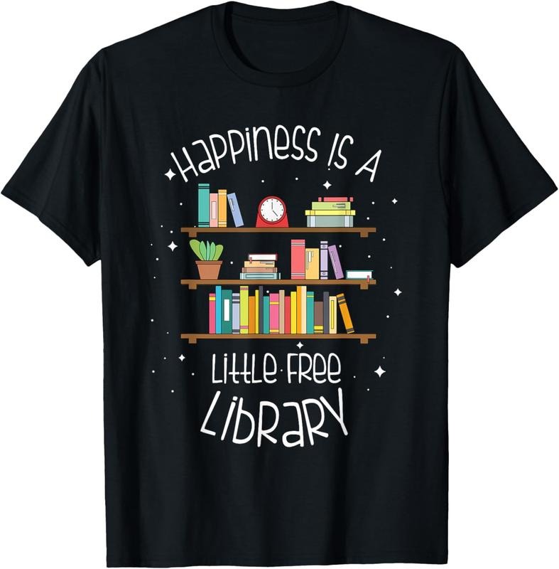 100% Cotton Funny Library Gift For Men Women Cool Little Free Library T-Shirt Hoodie, Sweatshirt | GrindPrints.com