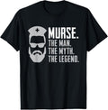 100% Cotton Funny Murse T-Shirt Male Nurse Shirt RN LPN CNA T-Shirt Hoodie, Sweatshirt | GrindPrints.com