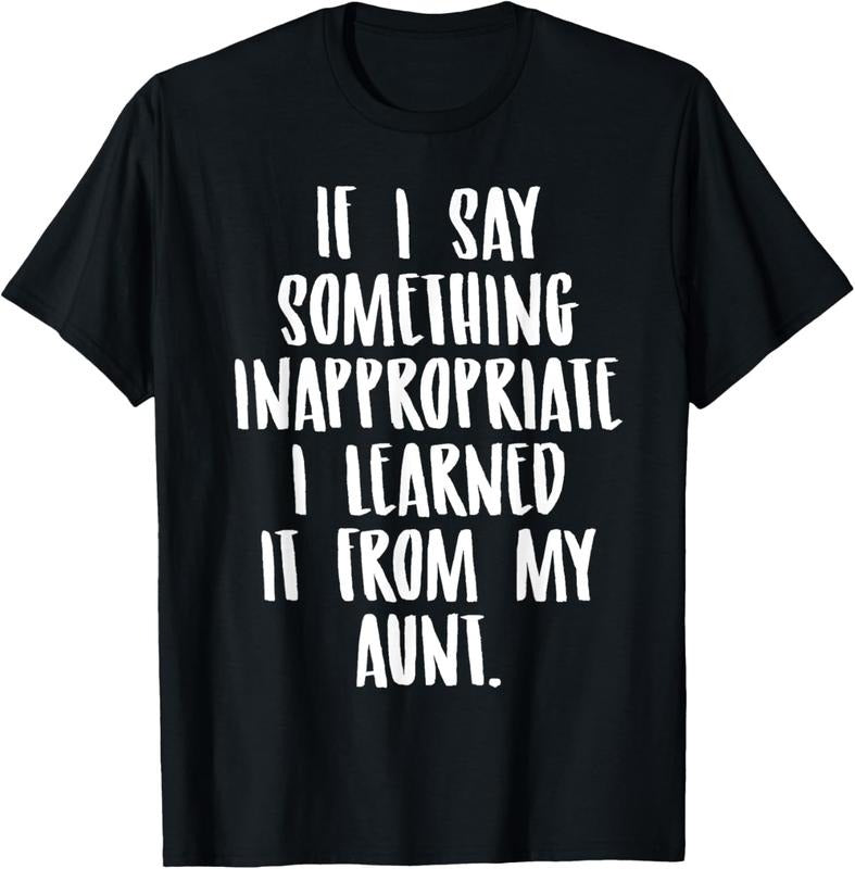 100% Cotton Funny Nephew Niece Gift Tee Aunt Gift Quote Birthday T-Shirt Hoodie, Sweatshirt | GrindPrints.com