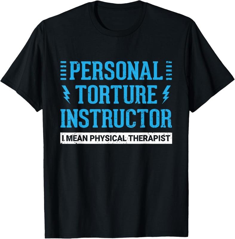 100% Cotton Funny PT Physical Therapist Gift Therapy Month T-Shirt Hoodie, Sweatshirt | GrindPrints.com