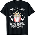 100% Cotton Funny Popcorn Art Girls Women  Popcorn Corn Kernel Lover T-Shirt Hoodie, Sweatshirt | GrindPrints.com