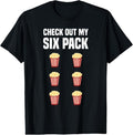 100% Cotton Funny Popcorn Shirt Six Pack Popcorn Lover I Love Popcorn T-Shirt Hoodie, Sweatshirt | GrindPrints.com