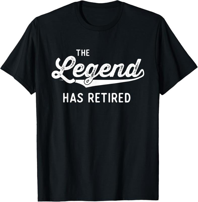 100% Cotton Funny Retirement Gifts Men Women The Legend Has Retired T-Shirt Hoodie, Sweatshirt | GrindPrints.com