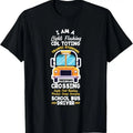 100% Cotton Funny School Bus Driver T-Shirt Funny School Bus Driver Apparel And Gifts Hoodie, Sweatshirt | GrindPrints.com