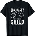 100% Cotton Funny Sibling Rivalry Obviously Dads Moms Favorite T-Shirts, Hoodie, Sweatshirt