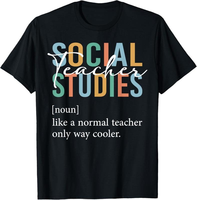100% Cotton Funny Social Studies Teacher Definition & T-Shirts, Hoodie, Sweatshirt