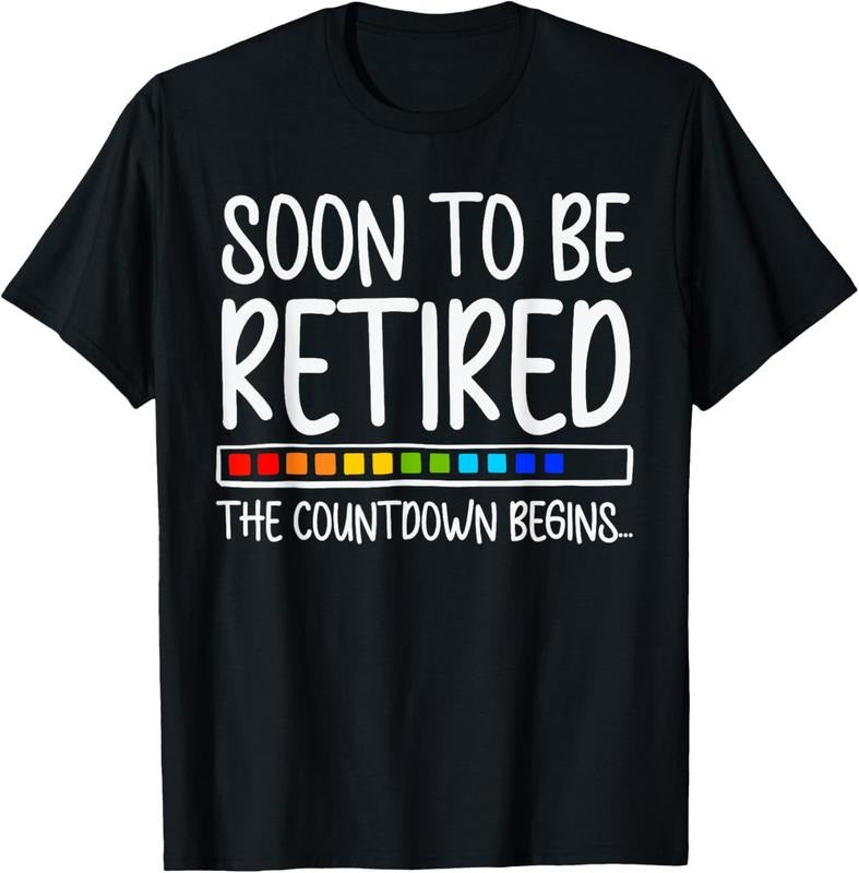 100% Cotton Funny Soon to Be Retired the Countdown Begins for Retirement T-Shirt Hoodie, Sweatshirt | GrindPrints.com