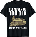 100% Cotton Funny Train Art For Men Women Railroad Model Train Lover T-Shirt Hoodie, Sweatshirt | GrindPrints.com