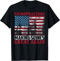 100% Cotton Funny USA Chiropractor Gift American Chiropractic Men Women T-Shirt Hoodie, Sweatshirt | GrindPrints.com
