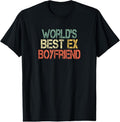 100% Cotton Funny World's Best Ex Boyfriend Cool Retro Design Boys Mens T-Shirt Hoodie, Sweatshirt | GrindPrints.com