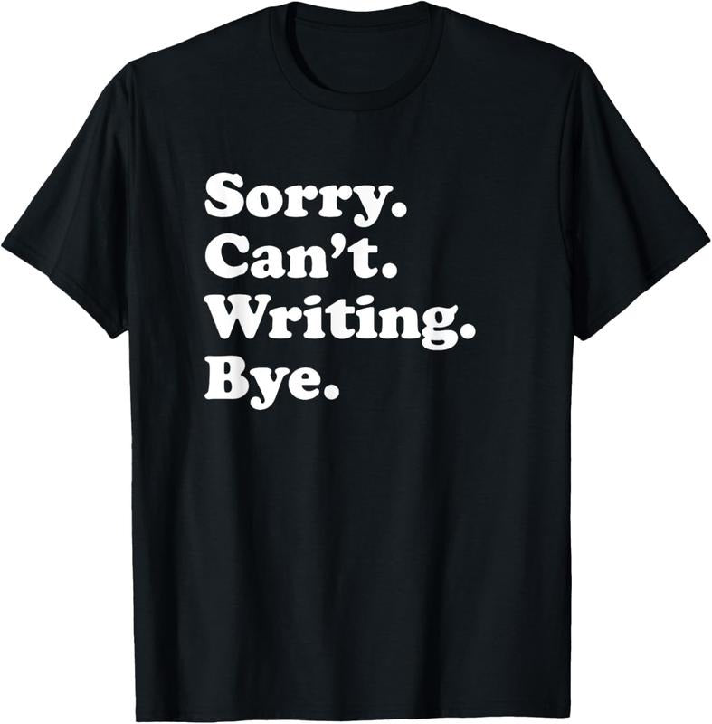 100% Cotton Funny Writing Writer Author Gift for Men Women Boys or Girls T-Shirt Hoodie, Sweatshirt | GrindPrints.com