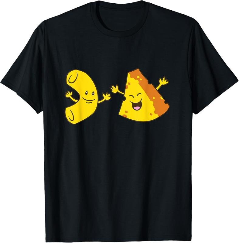 100% Cotton Funny macaroni And Cheese Partner macaroni N Cheese Food Lover T-Shirt Hoodie, Sweatshirt | GrindPrints.com