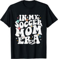 100% Cotton Funny vintage In My Soccer Mom Era Football Mama Groovy life T-Shirt Hoodie, Sweatshirt | GrindPrints.com