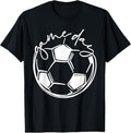 100% Cotton Game Day Shirt, Sports Parent Shirt, Soccer Mom Shirt T-Shirt Hoodie, Sweatshirt | GrindPrints.com