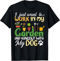 100% Cotton Gardening Dog Lovers Gardener Garden Plant T-Shirts, Hoodie, Sweatshirt