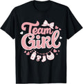 100% Cotton Gender Reveal Party Team Girl  Announcement T-Shirt Hoodie, Sweatshirt | GrindPrints.com