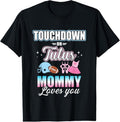 100% Cotton Gender Reveal Touchdowns Tutus Mommy Matching Party T-Shirts, Hoodie, Sweatshirt