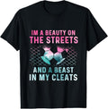 100% Cotton Girl Soccer Player Gifts Team Cleats Mom Goalie Captain T-Shirt Hoodie, Sweatshirt | GrindPrints.com