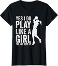 100% Cotton Girls Basketball Player Clothes Quotes Gift Play Like A Girl T-Shirt Hoodie, Sweatshirt | GrindPrints.com