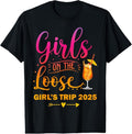 100% Cotton Girls On The Loose, Tie Dye Girls Weekend Trip 2025 T-Shirt Hoodie, Sweatshirt | GrindPrints.com