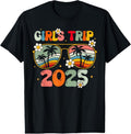 100% Cotton Girls Trip 2025 Weekend Summer Beach Vacation 2025 T-Shirt Hoodie, Sweatshirt | GrindPrints.com