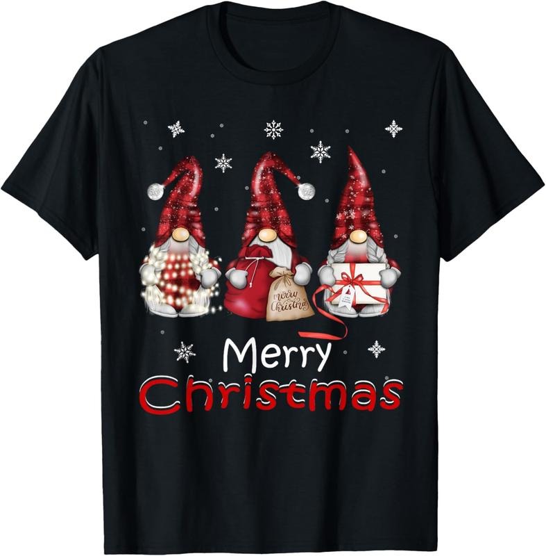 100% Cotton Gnome Family Buffalo Plaid T-Shirts, Hoodie, Sweatshirt