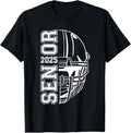 100% Cotton Graduate Senior Class of 2025 Graduation American Football T-Shirt Hoodie, Sweatshirt | GrindPrints.com