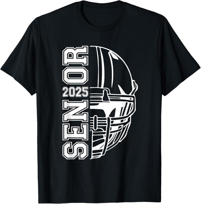 100% Cotton Graduate Senior Class of 2025 Graduation American Football T-Shirt Hoodie, Sweatshirt | GrindPrints.com
